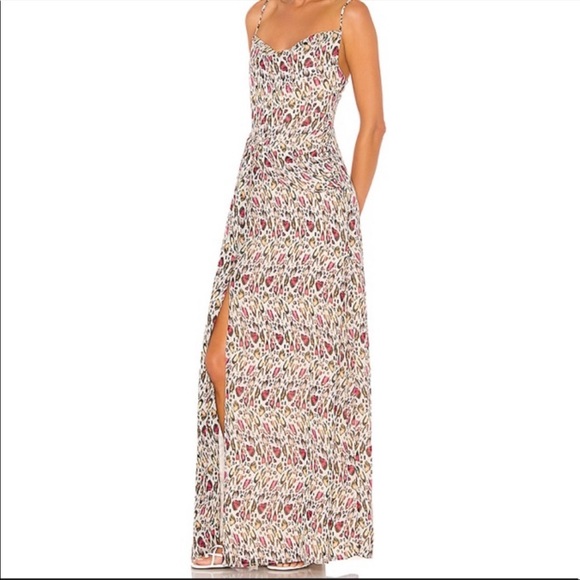 Majorelle Leopard Print Maxi Dress - Picture 2 of 11